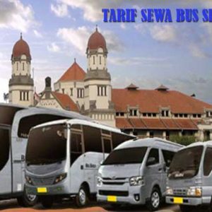 harga sewa bus semarang