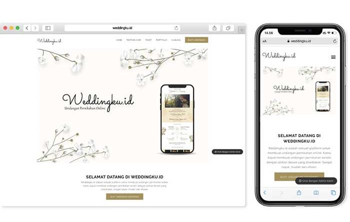 Undangan Pernikahan Online di Weddingku.id