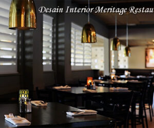 Desain Interior Restoran