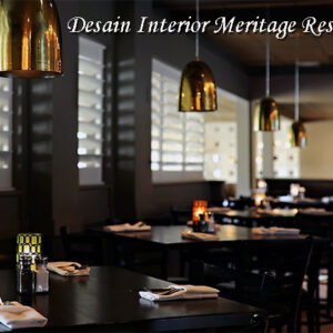 Desain Interior Restoran