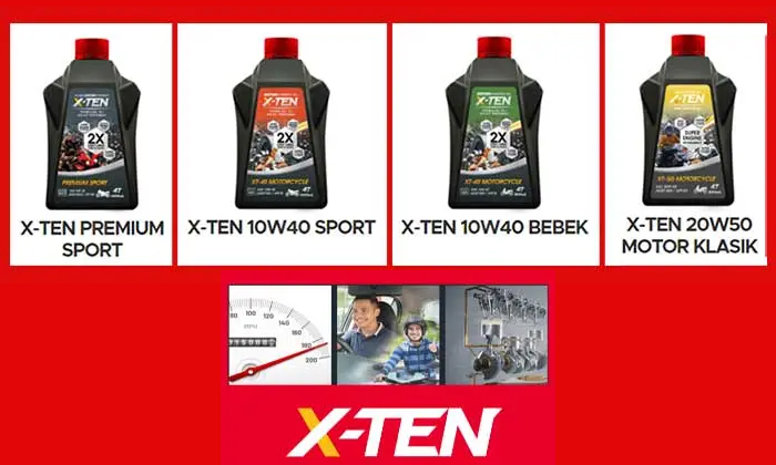 Rekomendasi Oli Motor Manual Terbaik X-TEN
