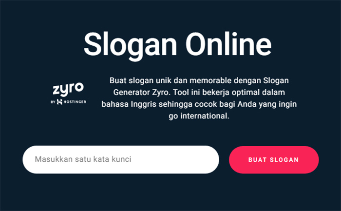 buat slogan secara online