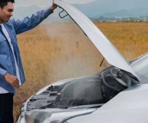 mesin overheat di jalan