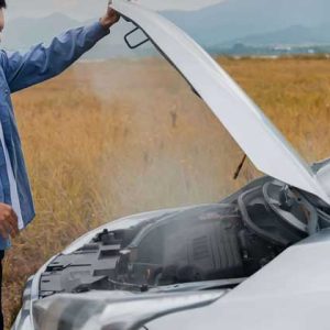 mesin overheat di jalan