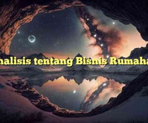Analisis tentang Bisnis Rumahan