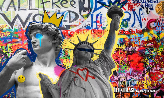 seni grafiti dalam menyuarakan isu sosial