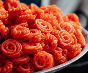 jalebi manisan renyah india