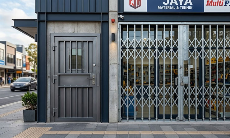 Pintu Besi Harmonika
